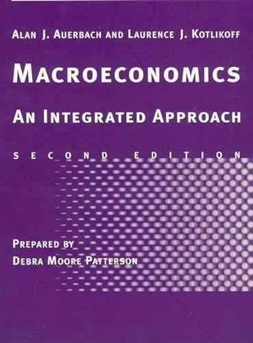 Beispielbild fr Study Guide to Accompany Macroeconomics - 2nd Edition: An Integrated Approach zum Verkauf von HPB-Movies