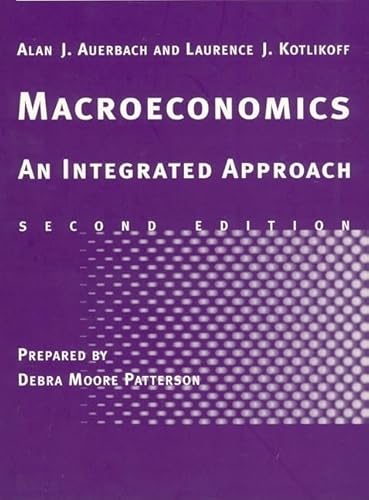 Imagen de archivo de Study Guide to Accompany Macroeconomics - 2nd Edition: An Integrated Approach a la venta por HPB-Movies