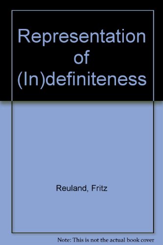 The Representation of (In)definiteness (Current Studies in Linguistics)
