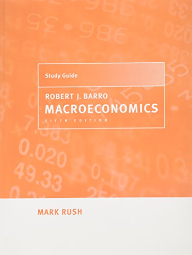 Macroeconomics - Barro, Robert J.