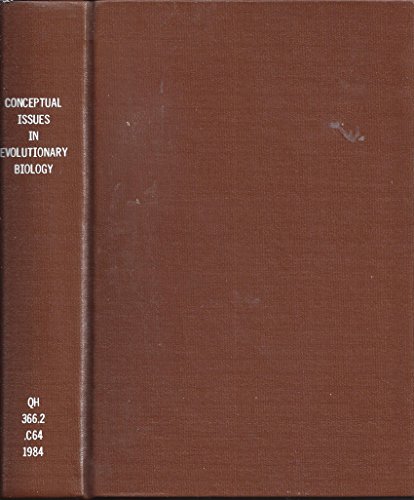 Imagen de archivo de Conceptual Issues in Evolutionary Biology : An Anthology a la venta por Better World Books