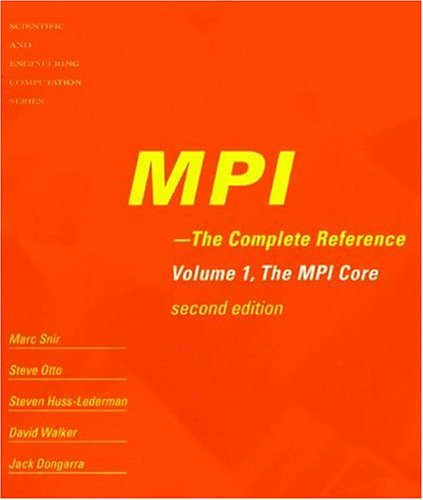 9780262692168: MPI - The Complete Reference (2-vol.set) (Scientific and Engineering Computation)