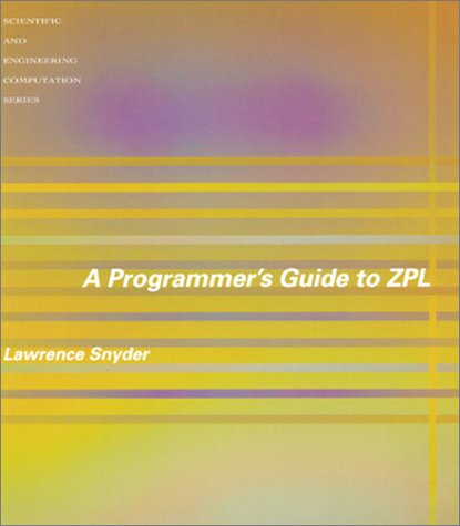 Imagen de archivo de A Programmer's Guide to ZPL a la venta por Better World Books