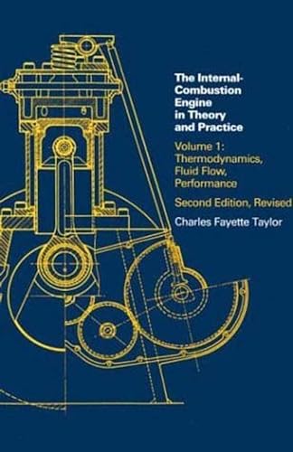 9780262700269: Internal Combustion Engine in Theory and Practice, second edition, revised, Volume 1: Thermodynamics, Fluid Flow, Performance