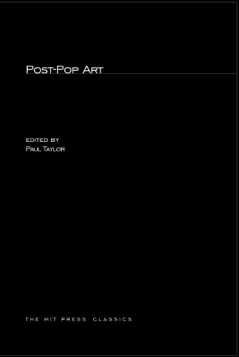 Post-Pop Art (New Criticism Series, No. 1) - MIT PR