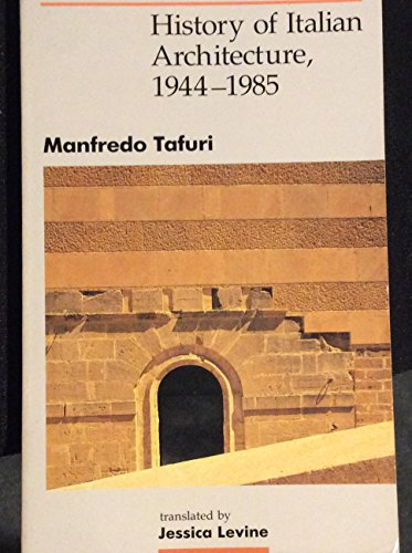 9780262700436: History of Italian Architecture, 1944-1985