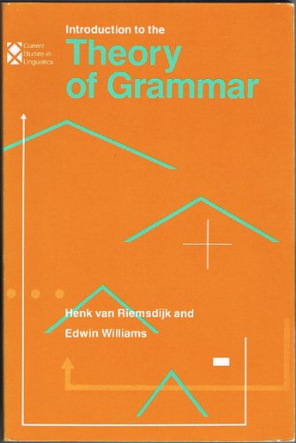 Stock image for Introduction to the Theory of Grammar for sale by Better World Books