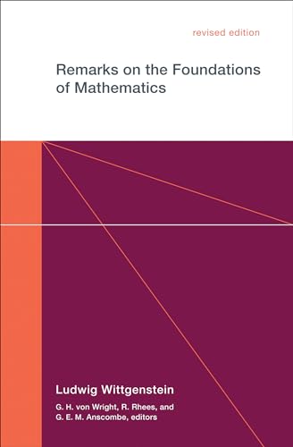 Beispielbild für Remarks on the Foundations of Mathematics, Revised Edition zum Verkauf von Better World Books
