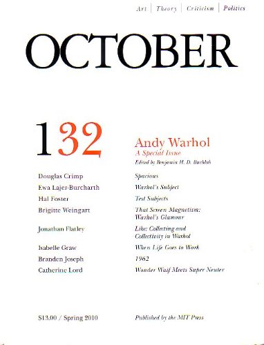 9780262752824: October Magazine 132 Spring 2010 Andy Warhol Speci