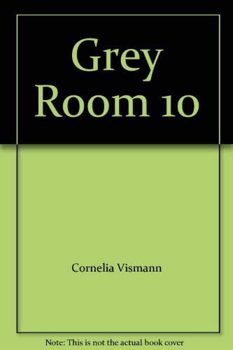 Grey Room 10 (9780262754996) by Cornelia Vismann; Janet Kraynak; Eric De Bruyn; Sergei Krikalev / Abdrei Ujica