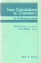 New Calculations for Ordinary Level Chemistry (9780263062649) by David Gwyn Davies