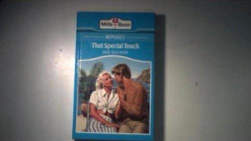 9780263119916: That special touch