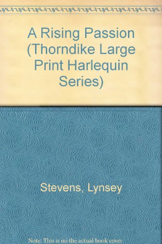 Beispielbild fr A Rising Passion (Thorndike Large Print Harlequin Series) zum Verkauf von Mark Henderson