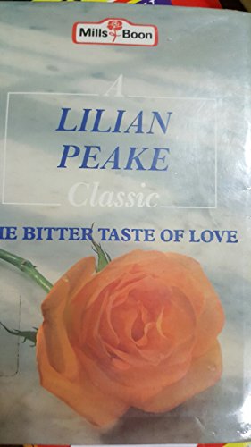 9780263129489: A Bitter Taste of Love (Mills & Boon Large Print)