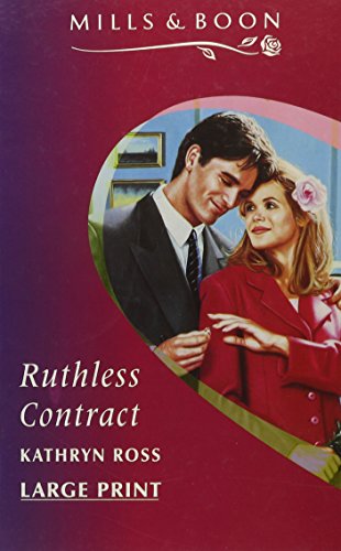 9780263143881: Ruthless Contract (Mills & Boon Romance)