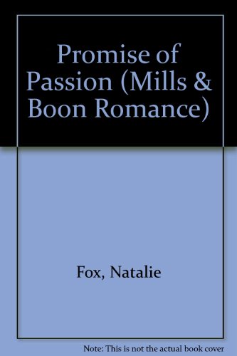 Stock image for Promise of Passion (Mills & Boon)
