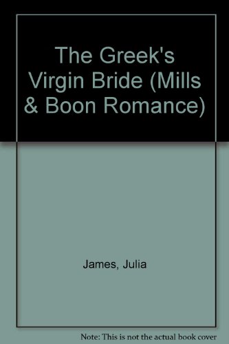 9780263180466: The Greek's Virgin Bride