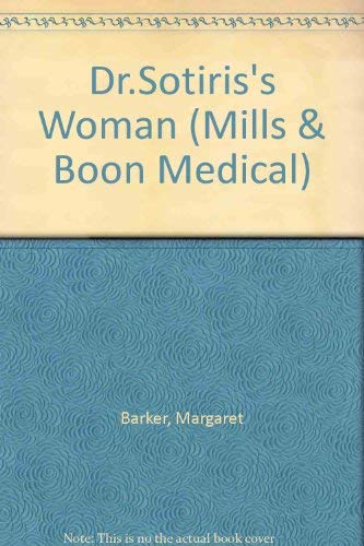 Stock image for Dr.Sotiris's Woman (Medical Romance) for sale by Buyback Express