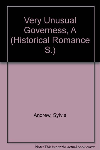 9780263183993: A Very Unusual Governess (Historical Romance S.)
