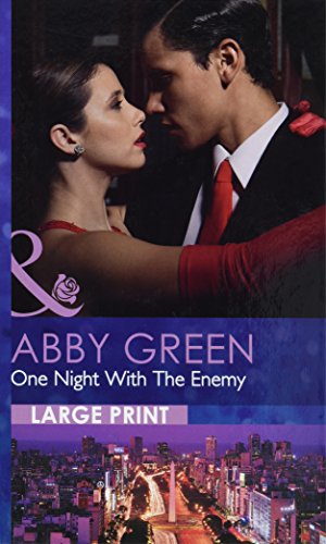 9780263236583: One Night with the Enemy: 2220 (Mills & Boon Largeprint Romance)