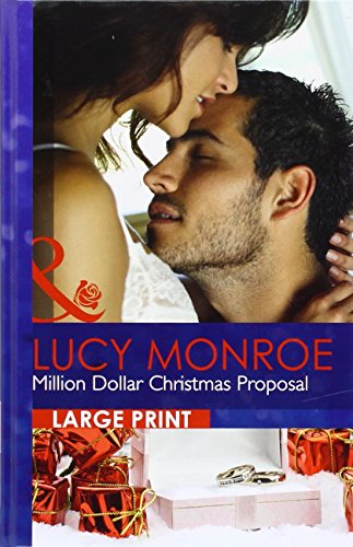 Beispielbild fr Million Dollar Christmas Proposal (Mills & Boon Largeprint Romance) zum Verkauf von WorldofBooks