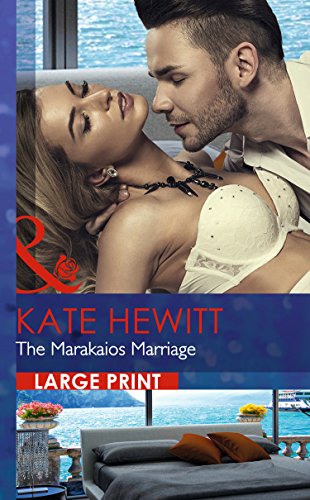 Beispielbild fr The Marakaios Marriage (Mills & Boon Largeprint Romance) zum Verkauf von R Bookmark