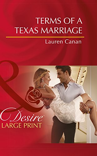 Stock image for Terms of a Texas Marriage for sale by Better World Books