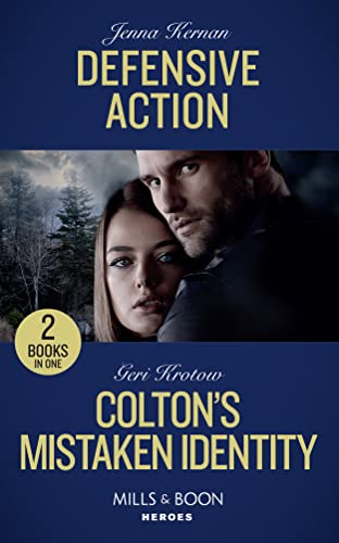 Stock image for Defensive Action: Defensive Action (Protectors at Heart) / Colton's Mistaken Identity (The Coltons of Roaring Springs) (Mills & Boon Heroes) for sale by WorldofBooks