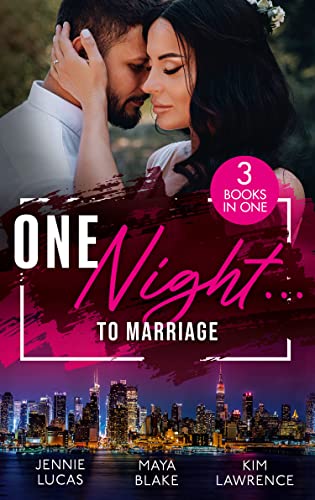 Imagen de archivo de One Night  To Marriage: To Love, Honour and Betray / One Night with Gael / One Night to Wedding Vows a la venta por AwesomeBooks