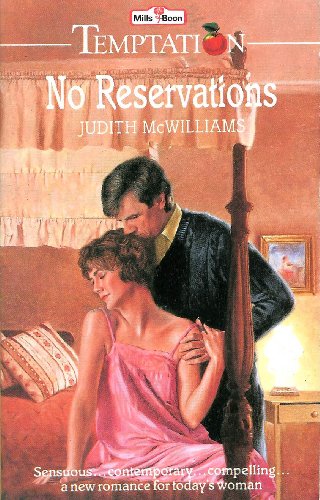 No Reservations (Temptation) (9780263761252) by McWilliams, Judith