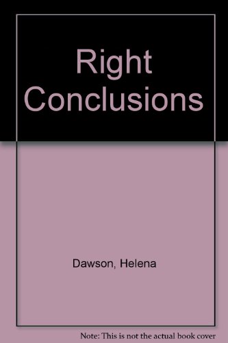 Stock image for Right Conclusions for sale by AwesomeBooks