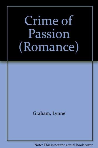 9780263792355: Crime of Passion