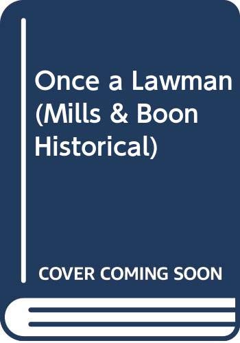 Once a Lawman (Historical Romance S.) (9780263803839) by Theresa Michaels