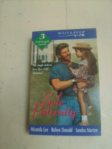 Sole Paternity (By Request) (9780263815351) by Marton, Sandra; Donald, Robyn