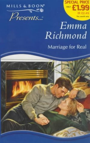 Beispielbild fr Marriage For Real (Presents) zum Verkauf von AwesomeBooks