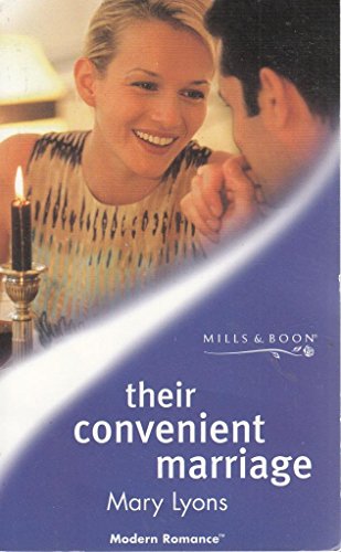 Imagen de archivo de Their Convenient Marriage (Mills & Boon Modern) a la venta por medimops