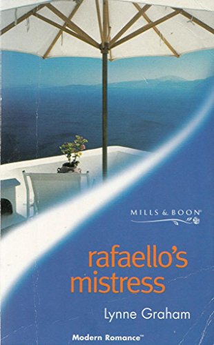 9780263825459: Rafaello's Mistress