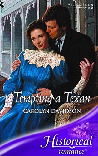Beispielbild fr Tempting a Texan (Mills & Boon Historical) zum Verkauf von AwesomeBooks