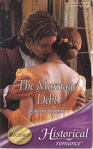 9780263843873: The Marriage Debt