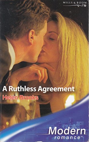 A Ruthless Agreement (9780263847802) by Brooks, Helen