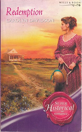 Stock image for Redemption (Mills & Boon Historical) (Super Historical Romance S.) for sale by AwesomeBooks