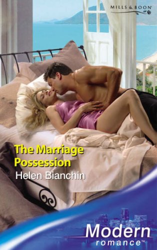 Imagen de archivo de The Marriage Possession (Modern Romance) a la venta por AwesomeBooks