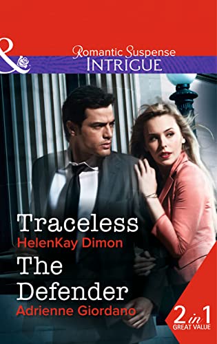 Imagen de archivo de Traceless: Traceless / The Defender (Mills & Boon Intrigue) a la venta por AwesomeBooks
