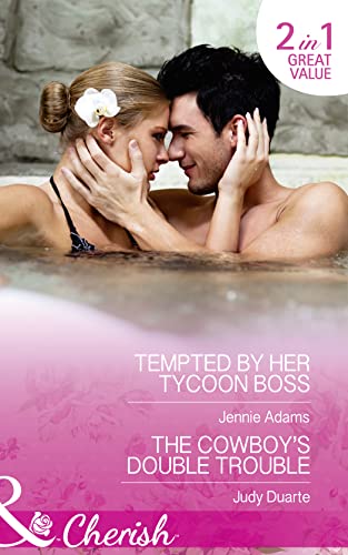 Imagen de archivo de Tempted by Her Tycoon Boss : Tempted by Her Tycoon Boss / the Cowboy's Double Trouble a la venta por Better World Books Ltd