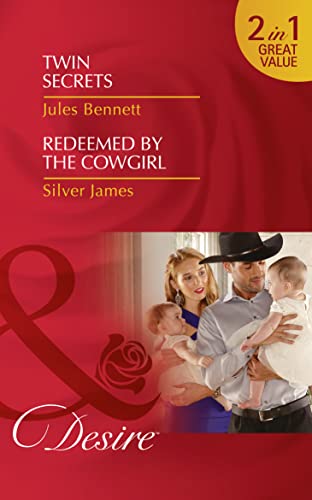 Beispielbild fr Twin Secrets: Twin Secrets (The Rancher  s Heirs) / Redeemed by the Cowgirl (Red Dirt Royalty) zum Verkauf von WorldofBooks