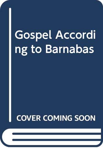 Beispielbild fr Gospel According to Barnabas zum Verkauf von WorldofBooks