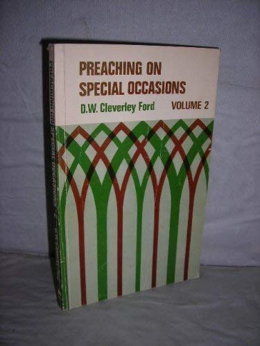 Imagen de archivo de Preaching on Special Occasions: v. 2 a la venta por WorldofBooks