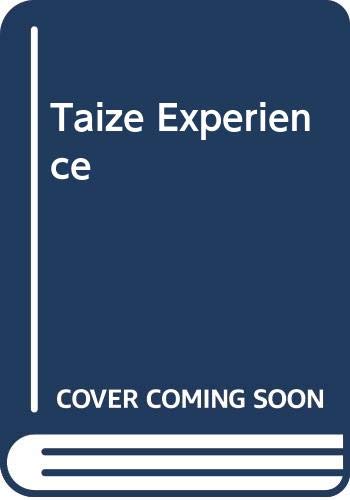 Stock image for Taize Experience for sale by WorldofBooks