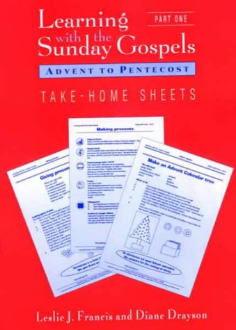 Imagen de archivo de Learning with Sunday Gospels Worksheets: Part I: Advent to Pentecost a la venta por MusicMagpie