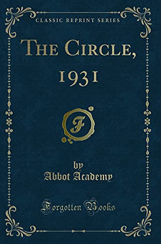 Stock image for The Circle, 1931 (Classic Reprint) for sale by PBShop.store US